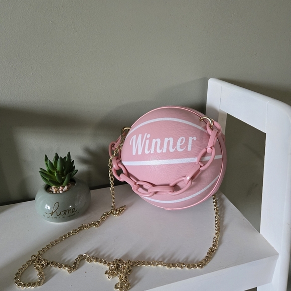 Unbranded Handbags - Pink Basketball-Shaped Women's Bag